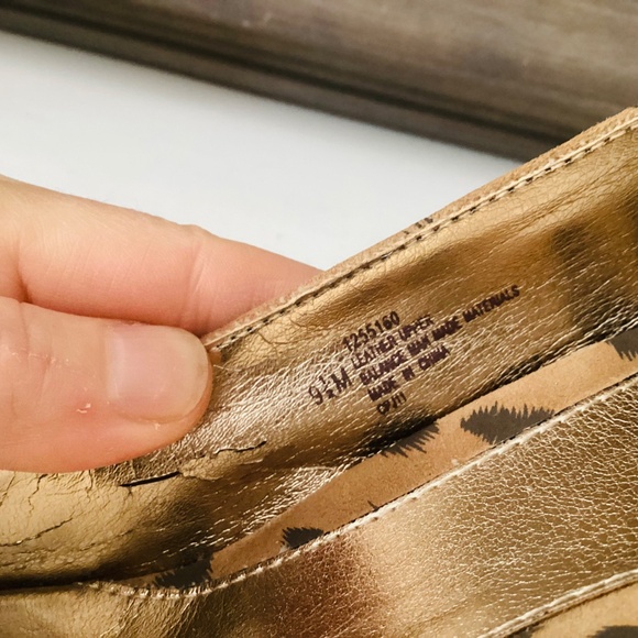 Sofft Size 9.5 M High Heel Pump Suede Leather Printed Leopard Peep Toe Rosette - Picture 6 of 15